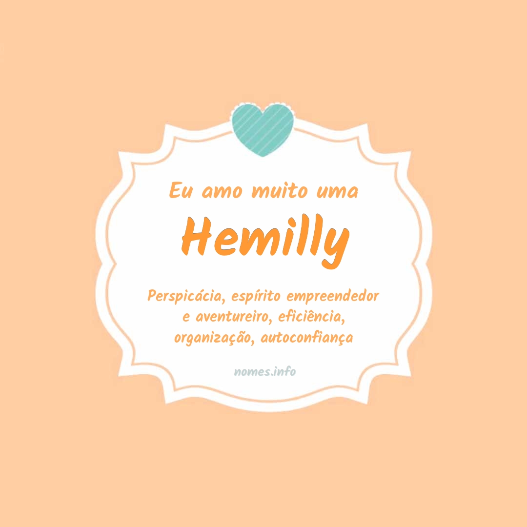 Eu amo muito Hemilly