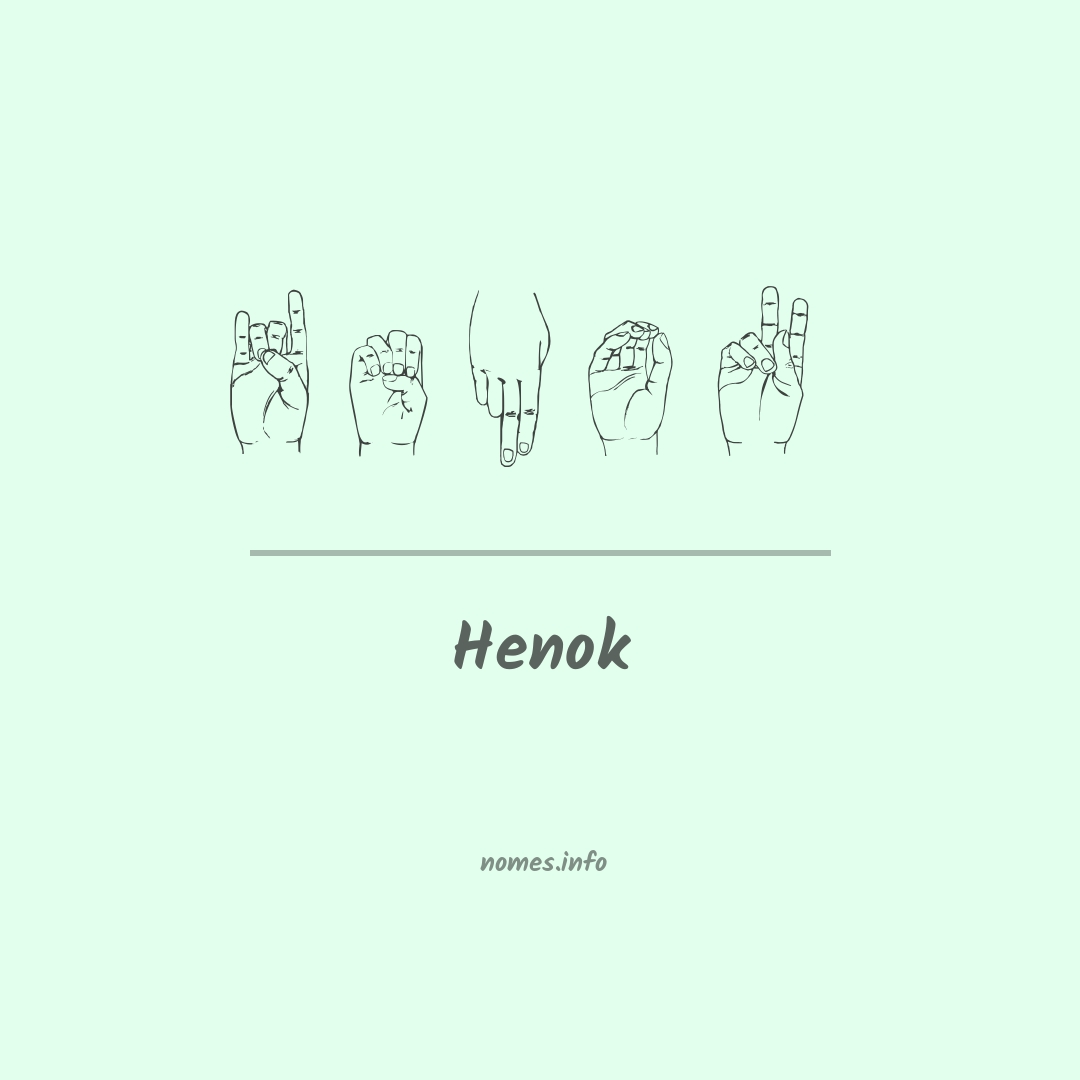 Henok em Libras