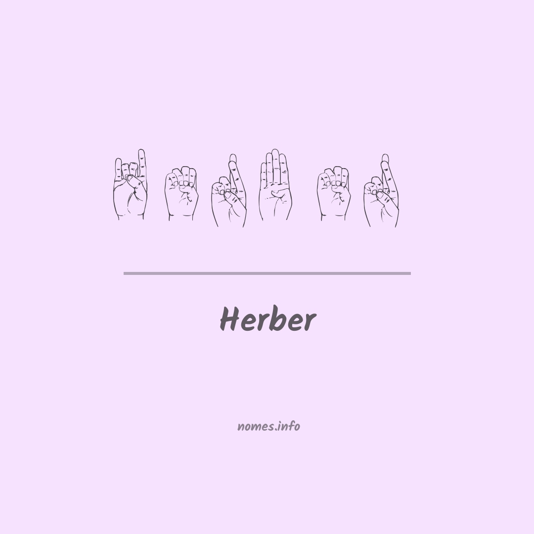 Herber em Libras