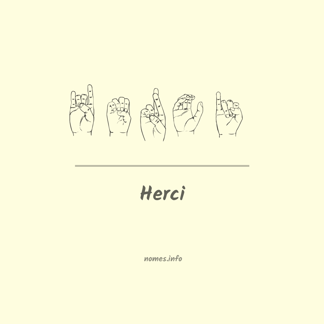 Herci em Libras