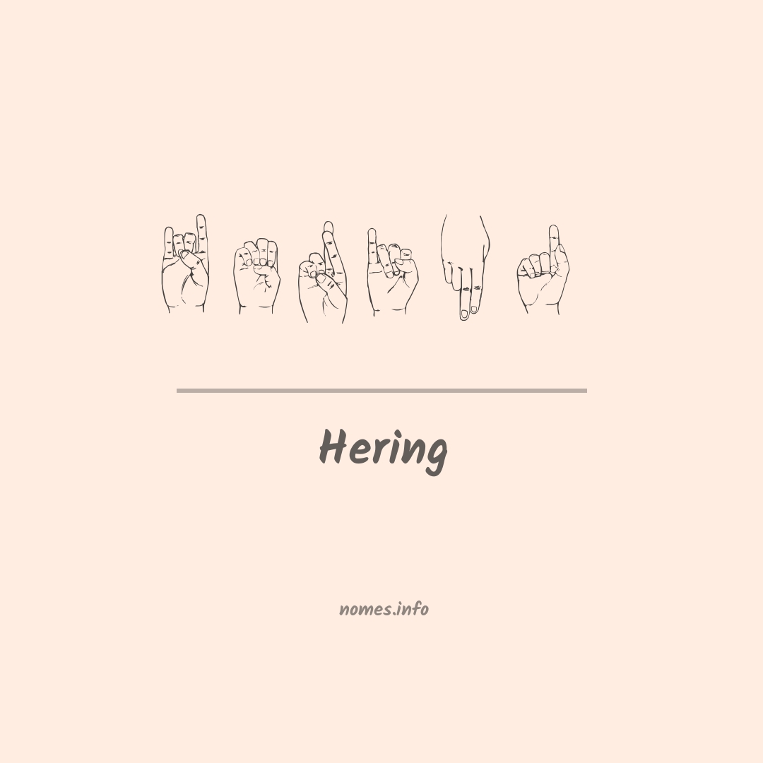 Hering em Libras Hering em Libras
