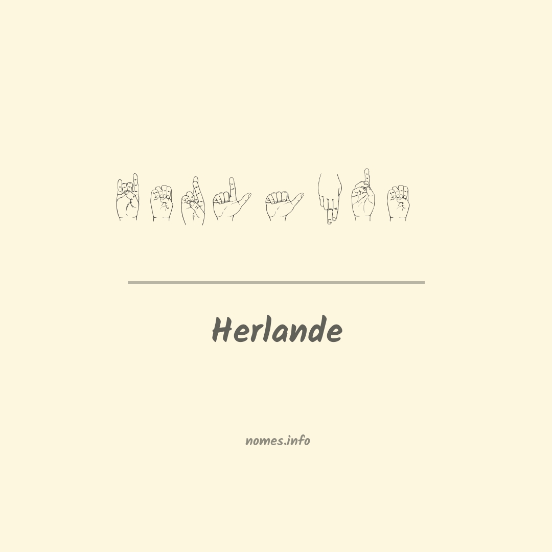 Herlande em Libras