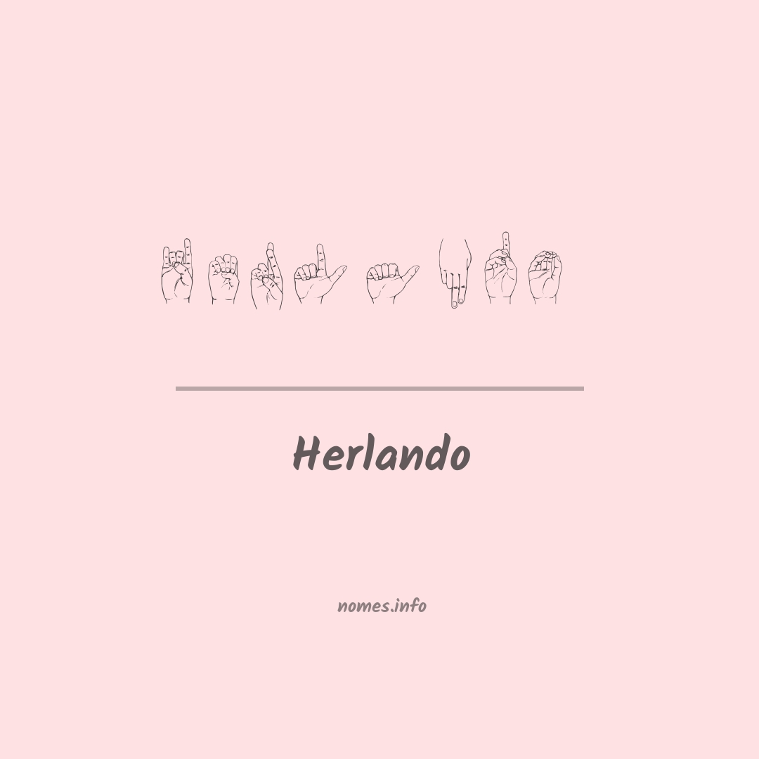 Herlando em Libras