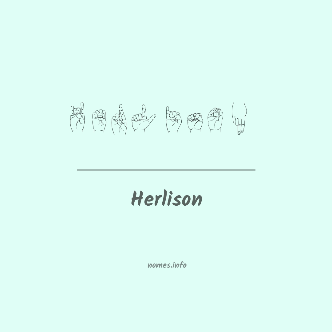Herlison em Libras