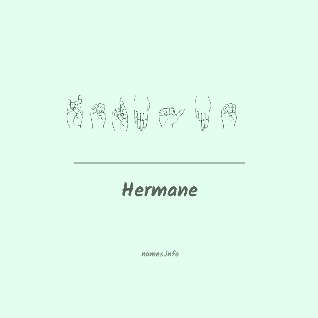 Hermane em Libras Hermane em Libras