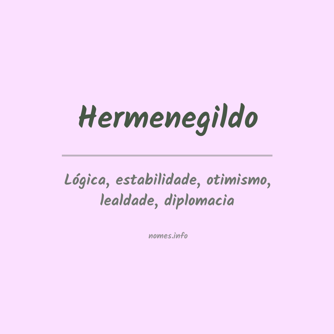 Significado do nome Hermenegildo