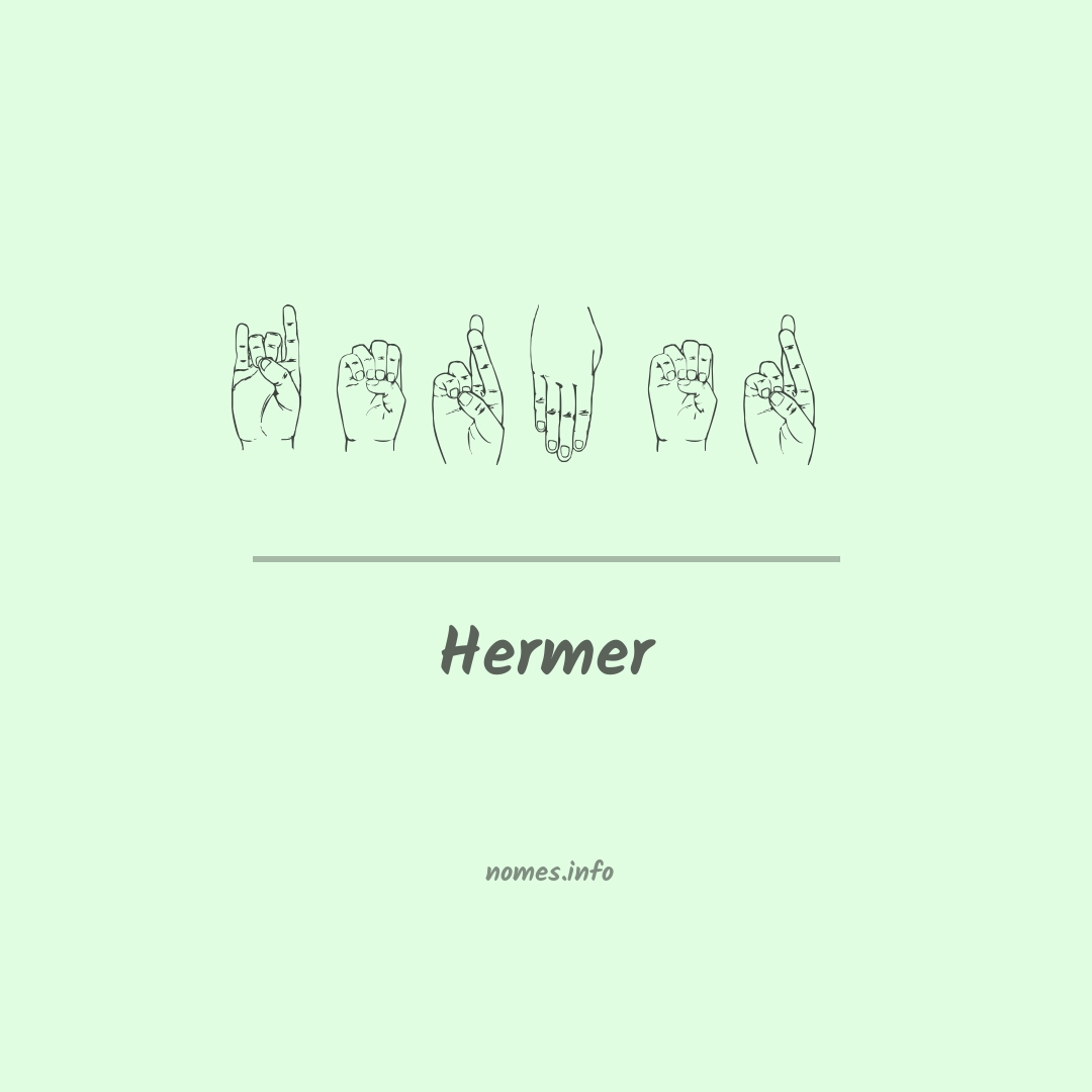 Hermer em Libras