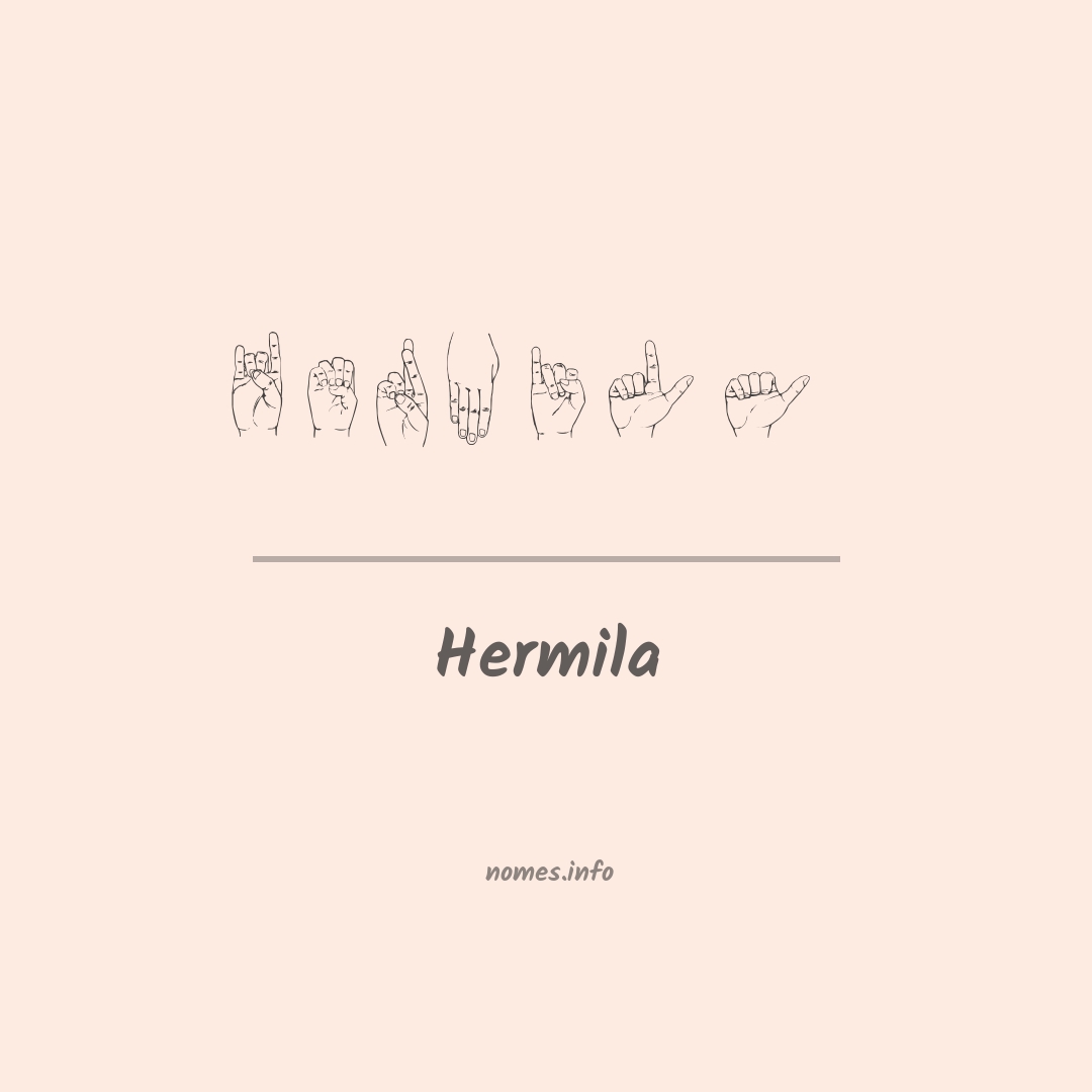 Hermila em Libras