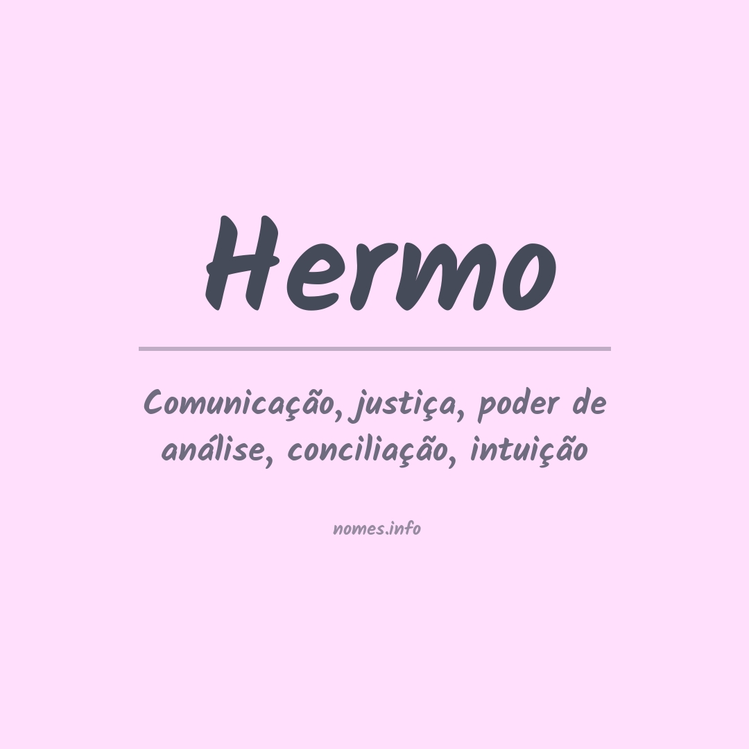 Significado do nome Hermo