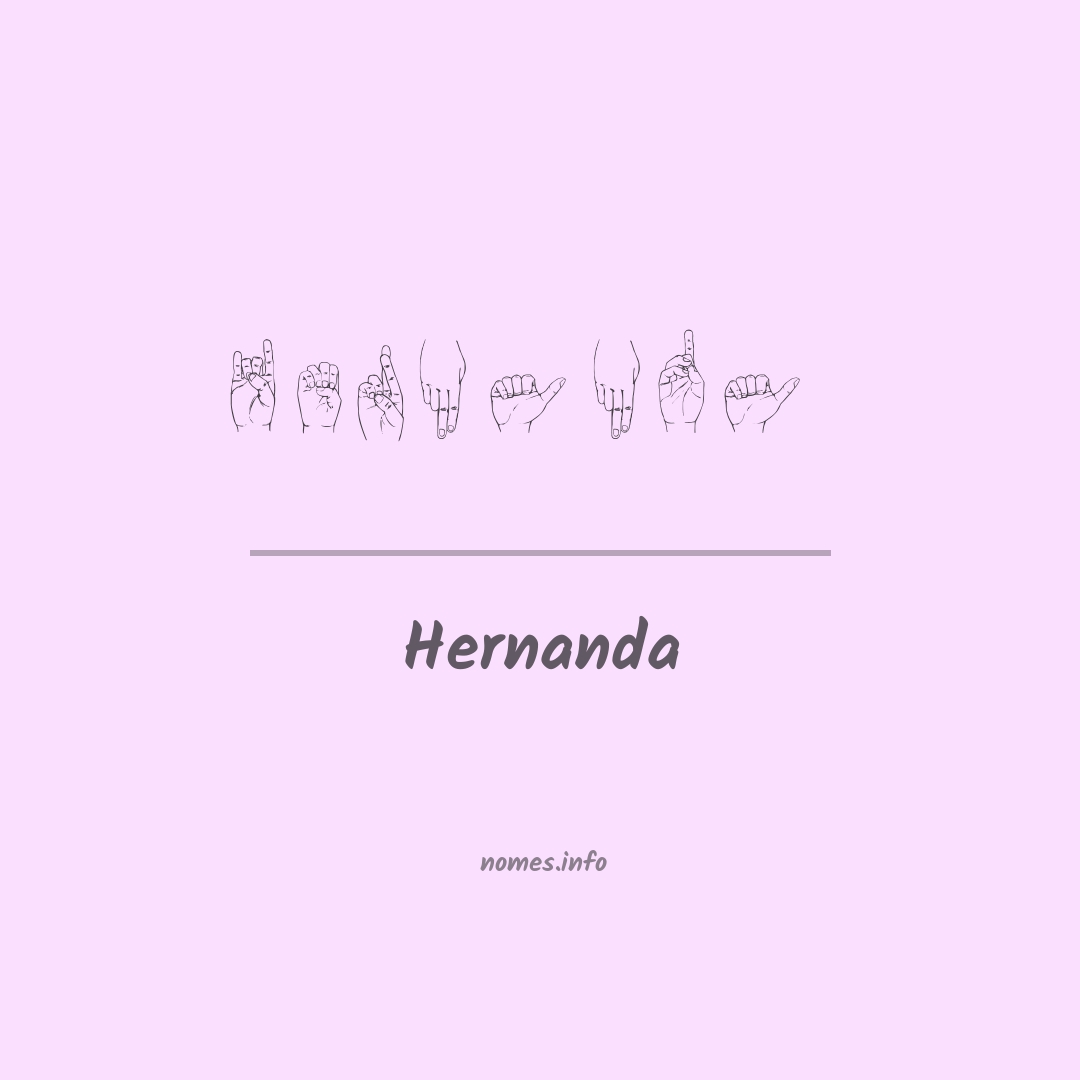 Hernanda em Libras