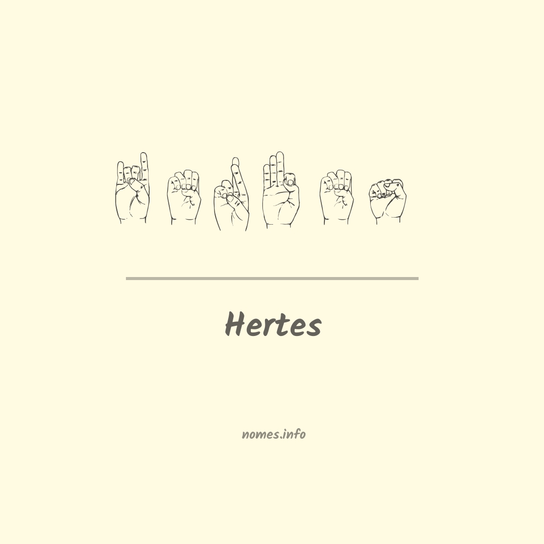 Hertes em Libras