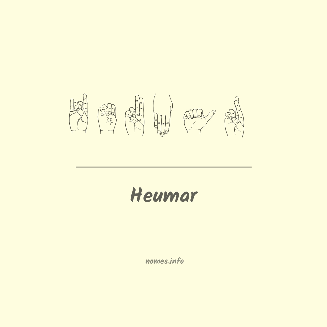 Heumar em Libras
