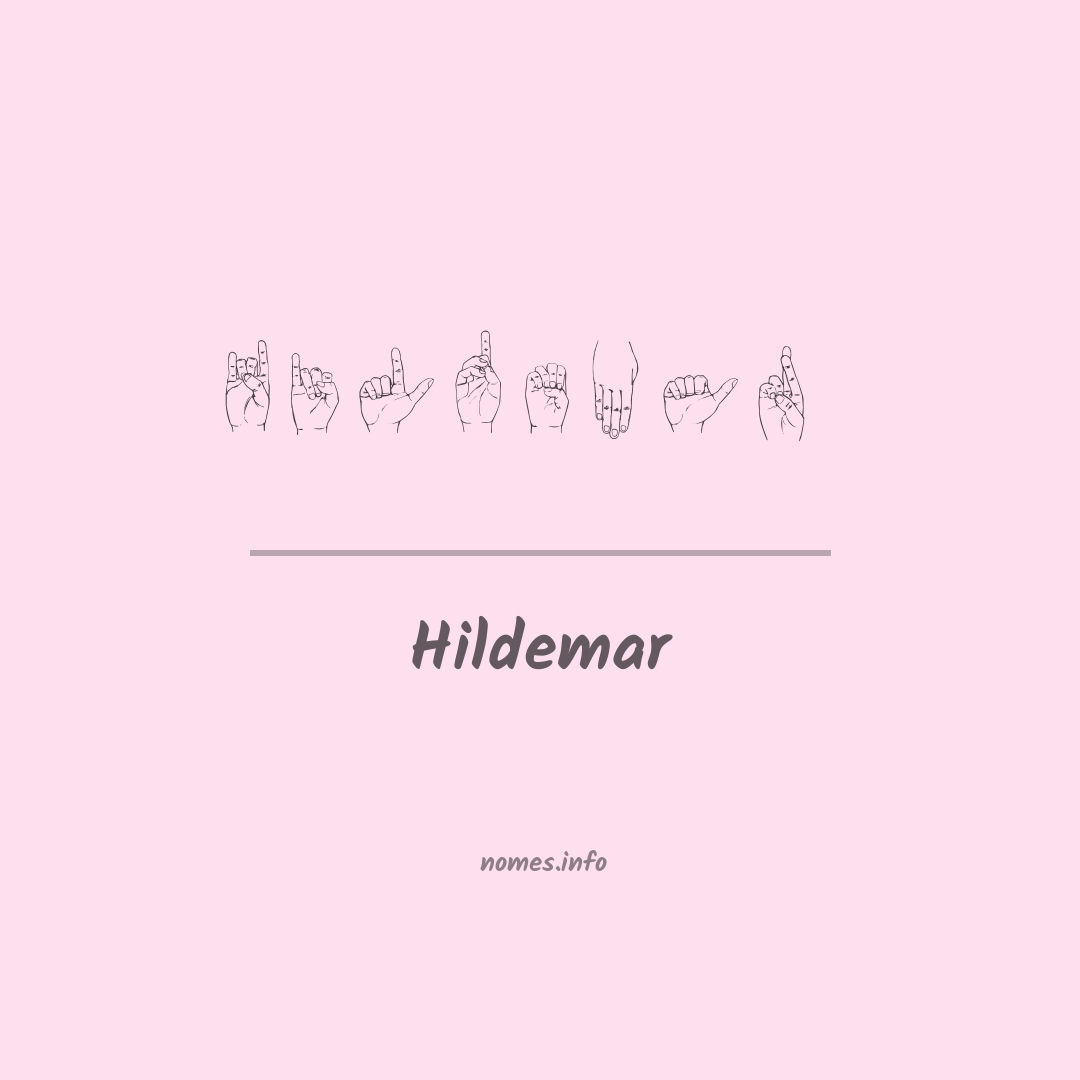 Hildemar em Libras