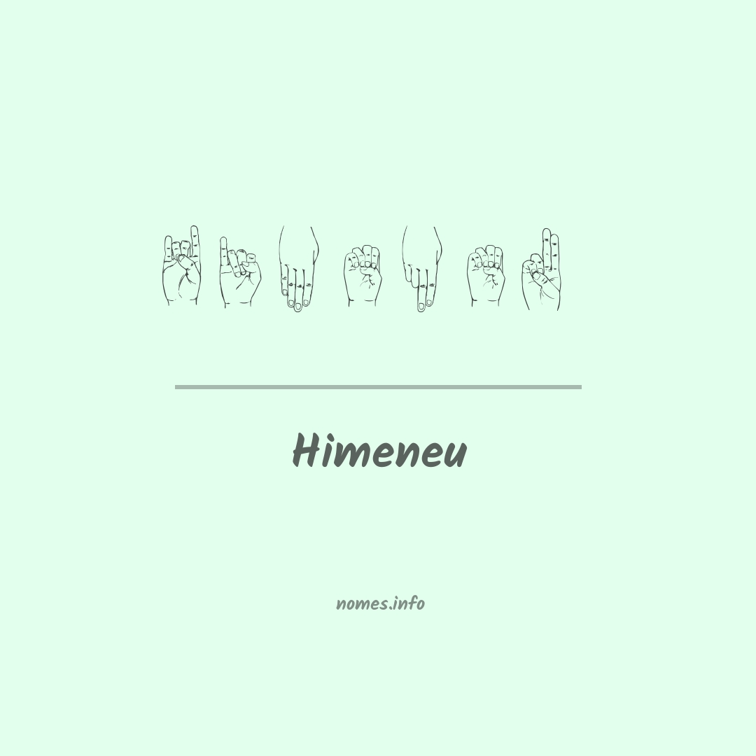Himeneu em Libras