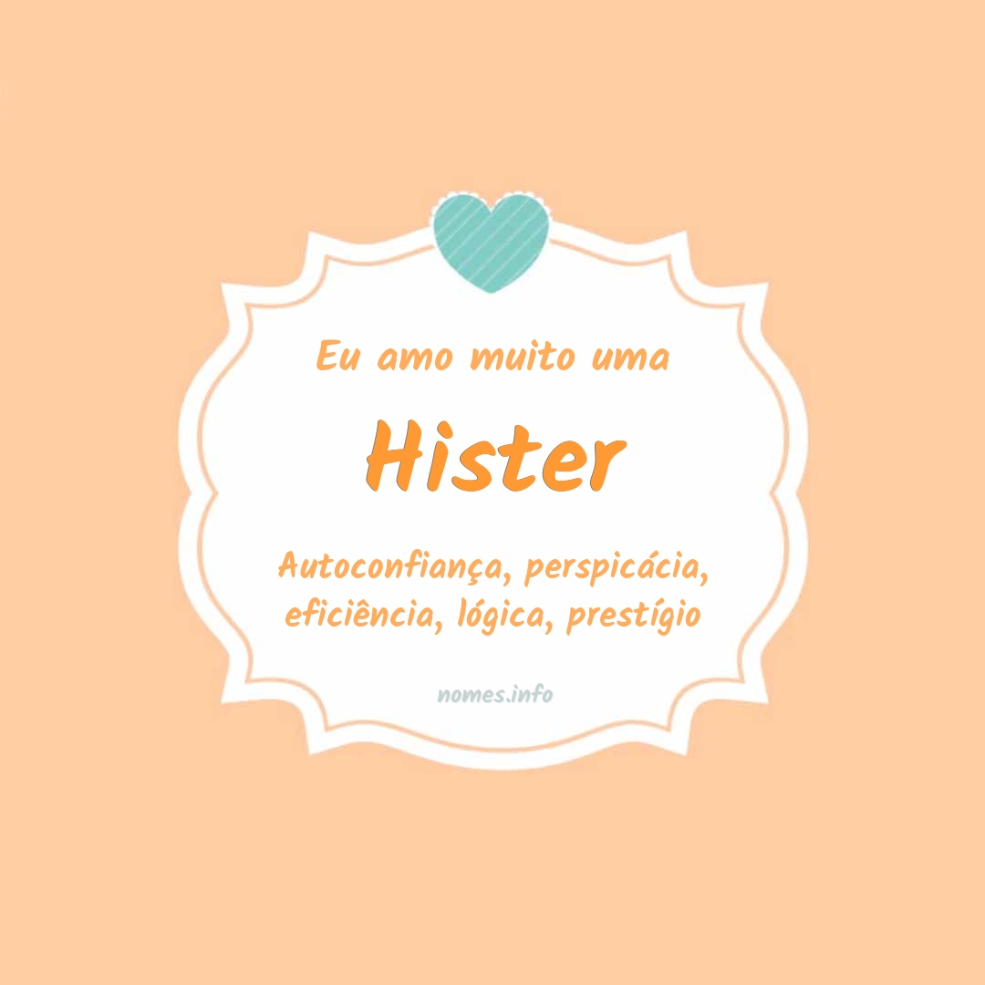 Eu amo muito Hister
