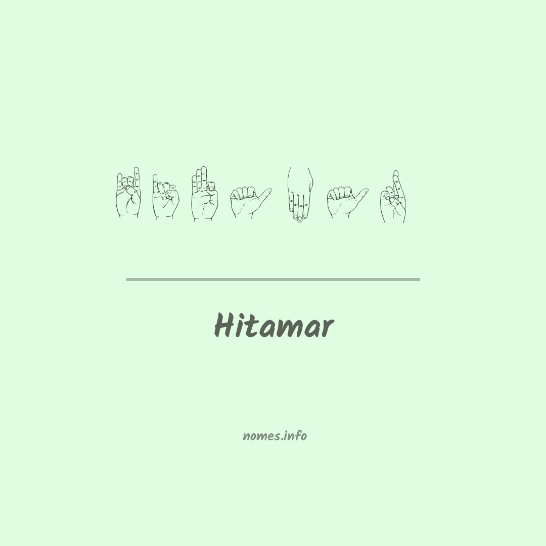 Hitamar em Libras