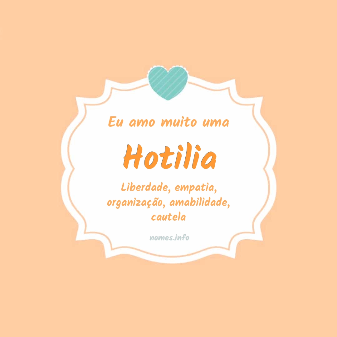 Eu amo muito Hotilia