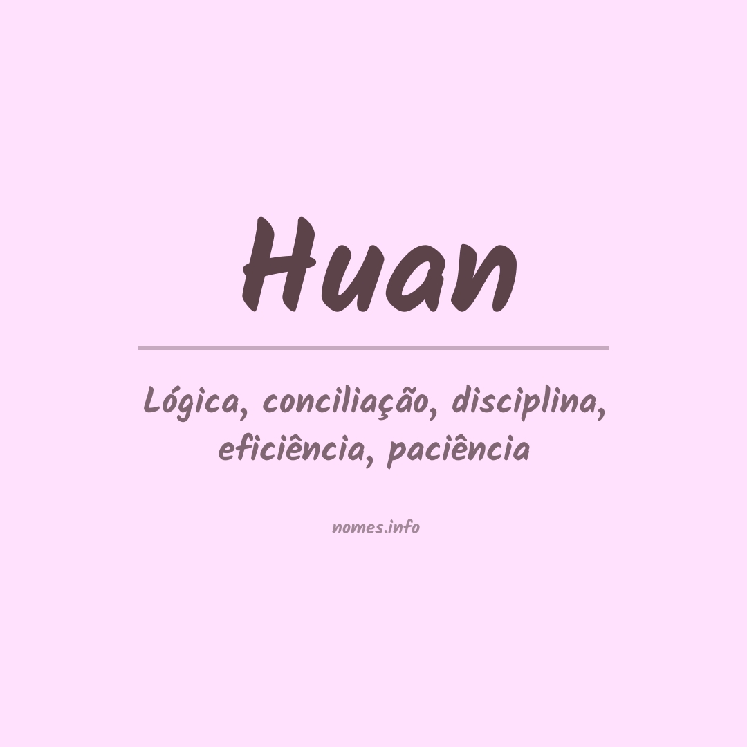 Significado do nome Huan