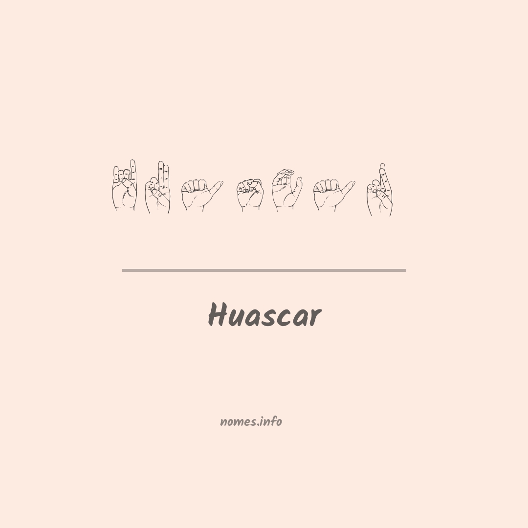Huascar em Libras