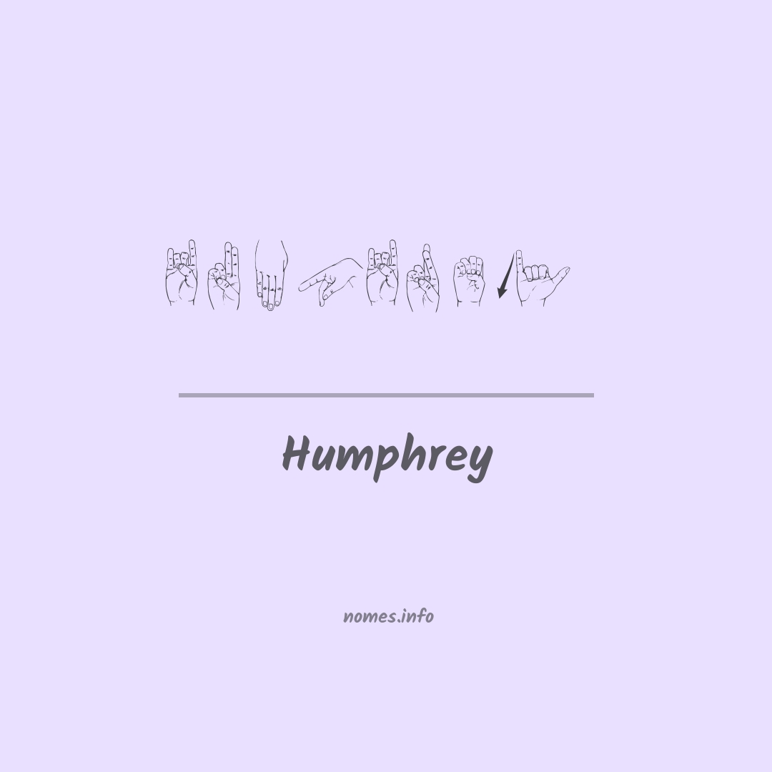 Humphrey em Libras
