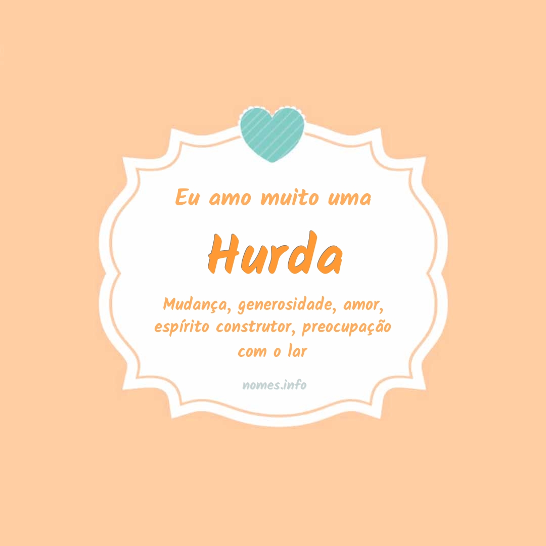 Eu amo muito Hurda