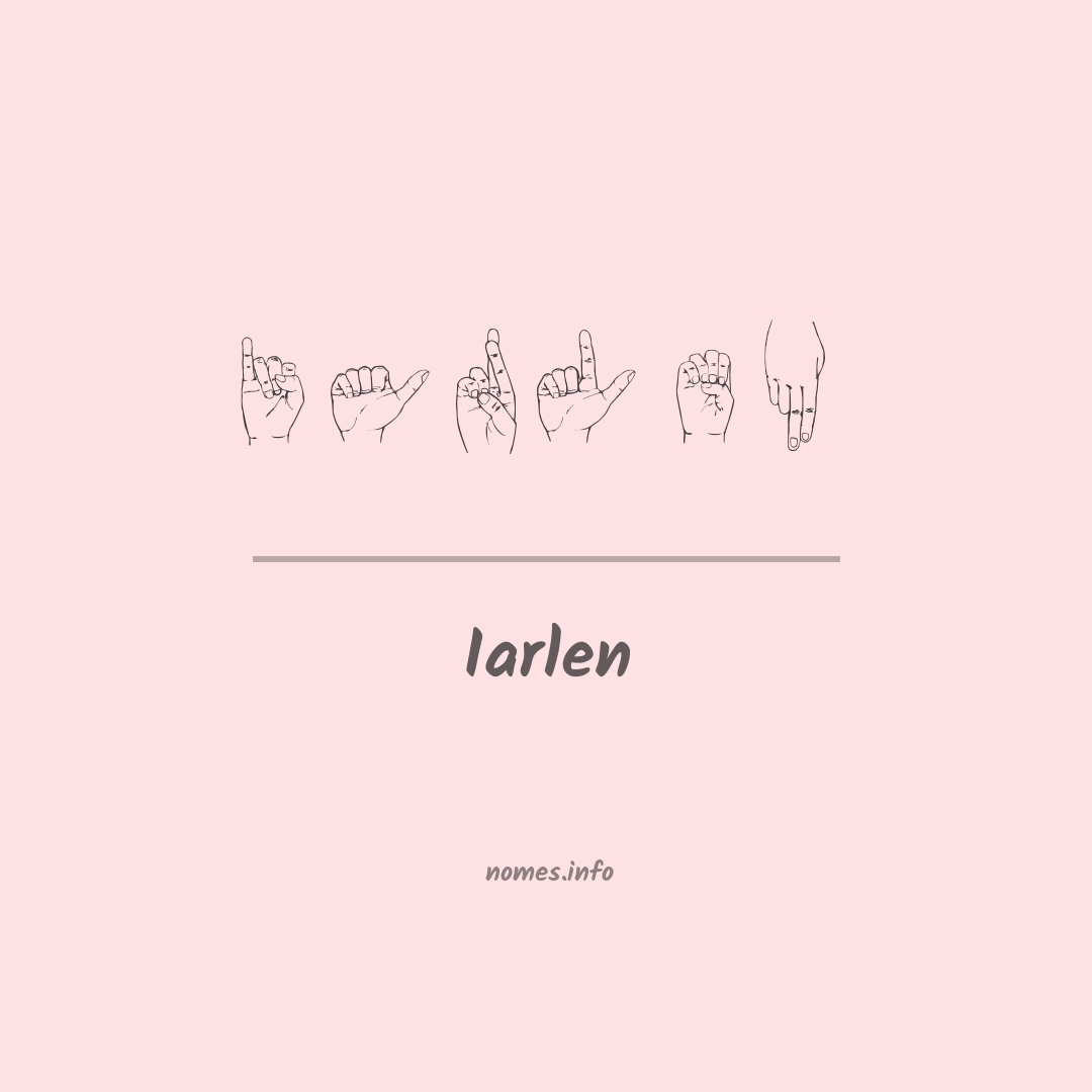 Iarlen em Libras