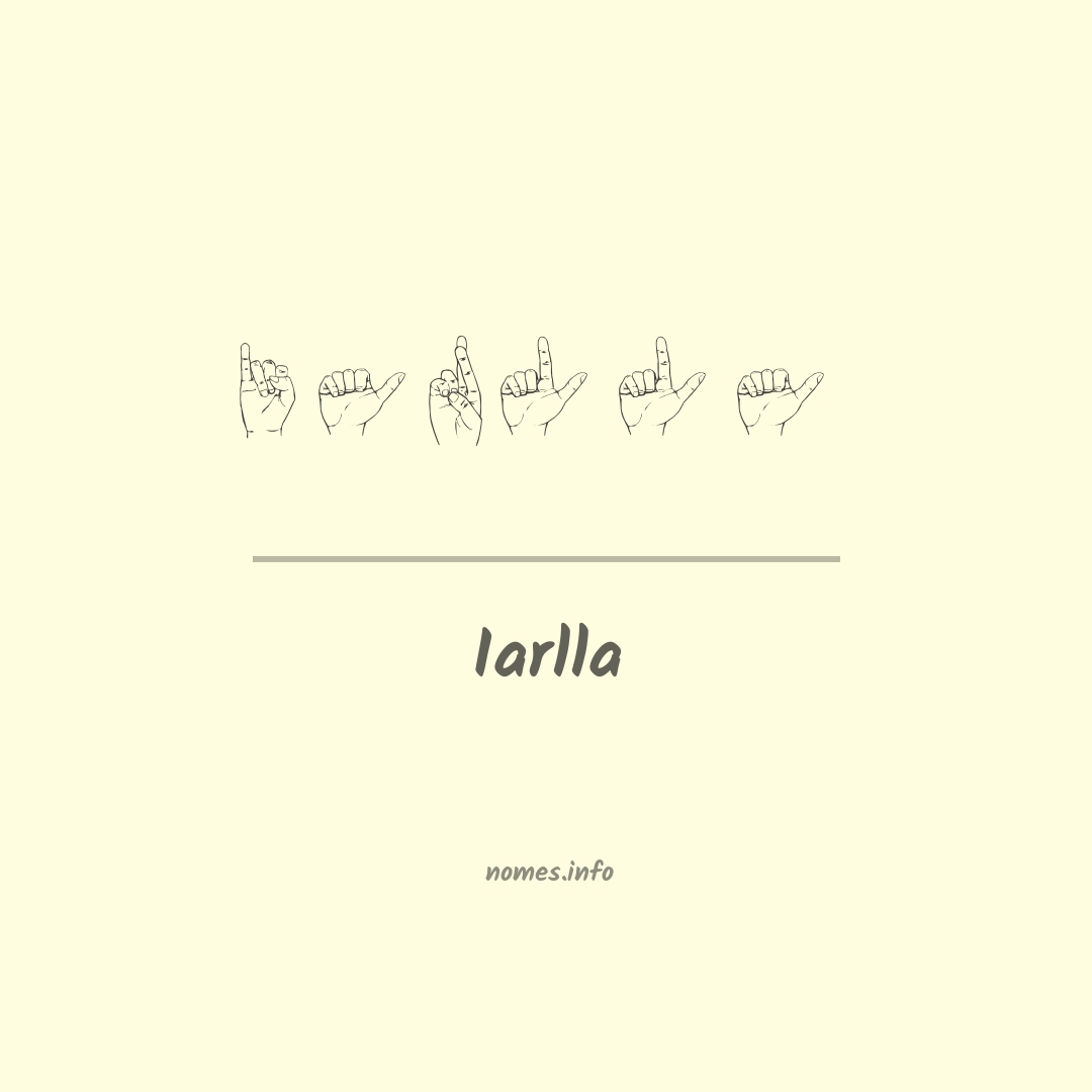 Iarlla em Libras