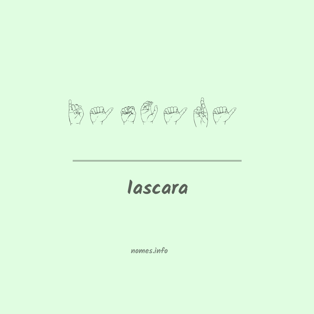 Iascara em Libras