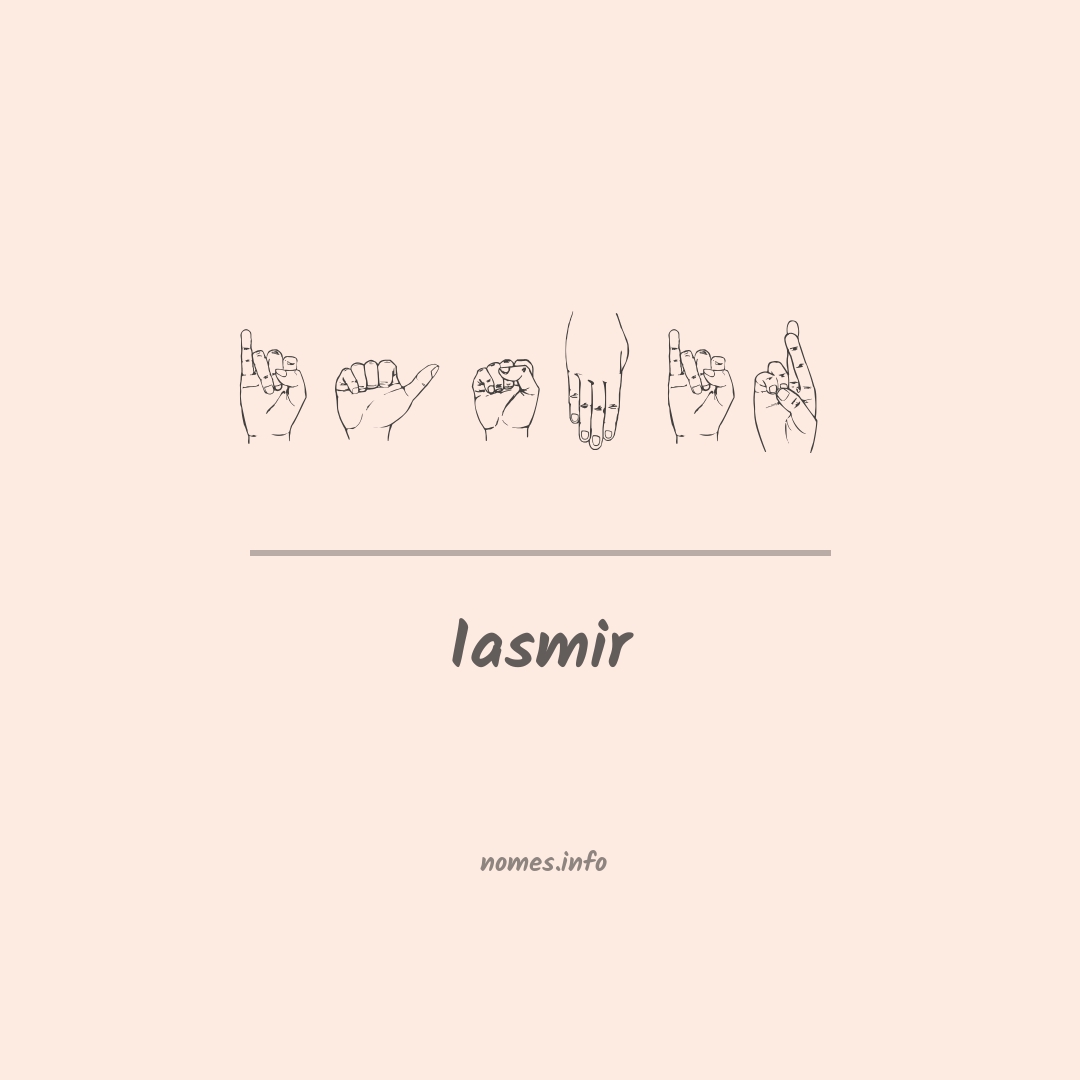 Iasmir em Libras