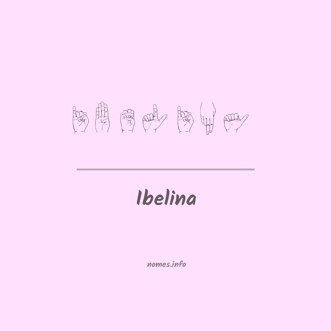 Ibelina em Libras