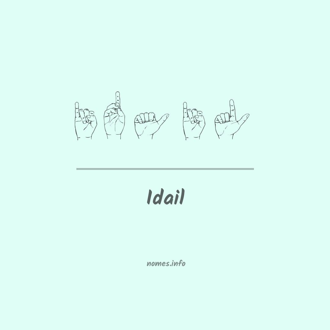 Idail em Libras