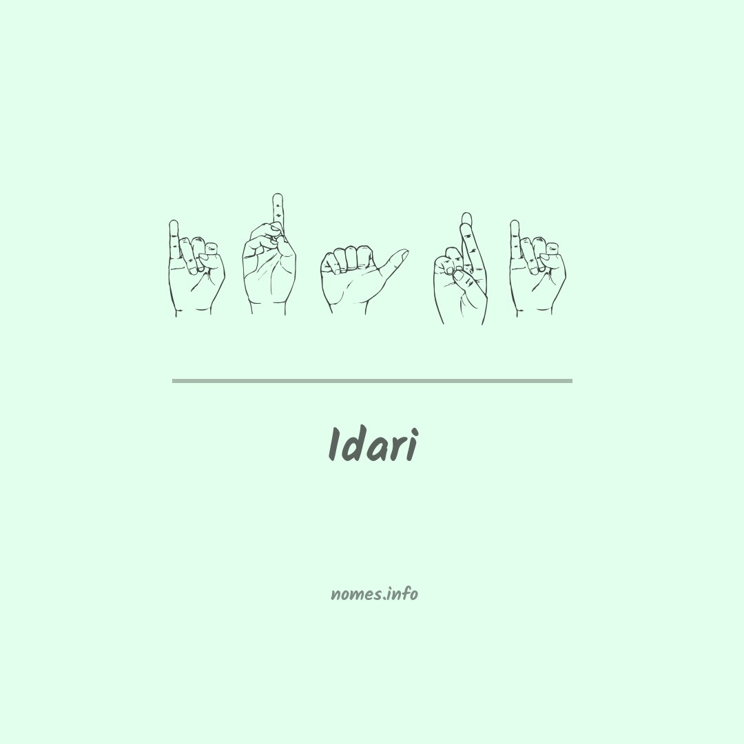 Idari em Libras