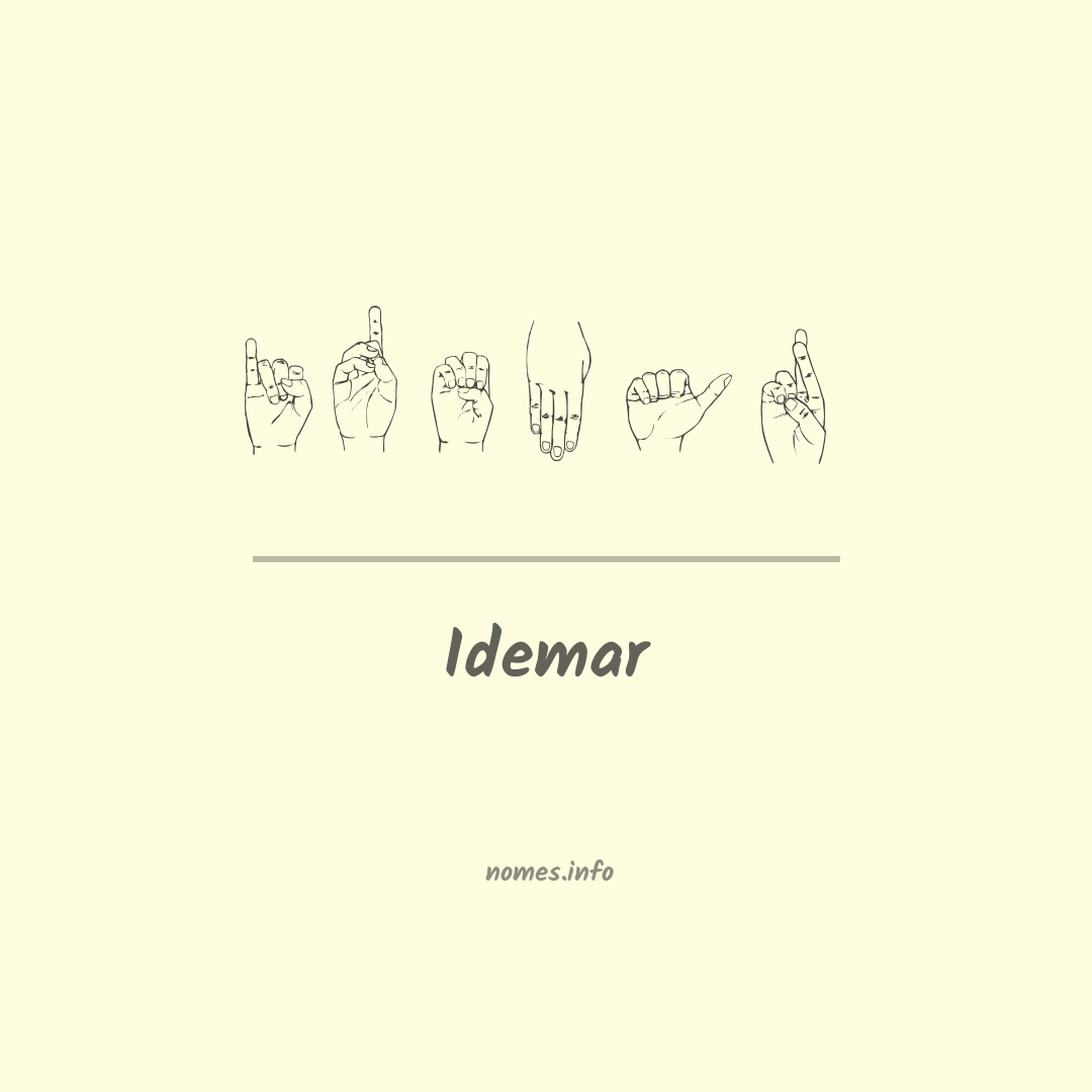 Idemar em Libras