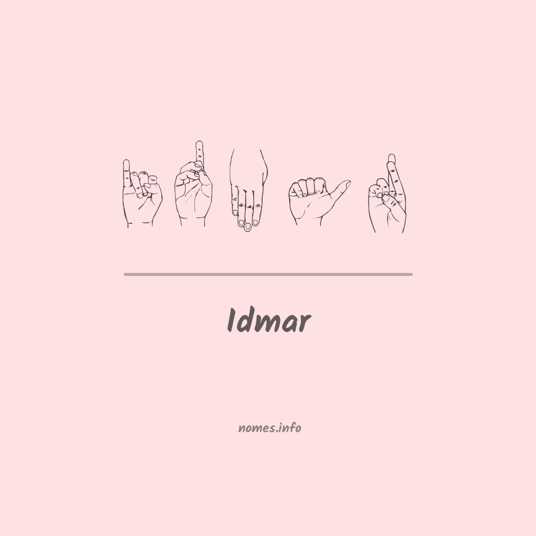 Idmar em Libras