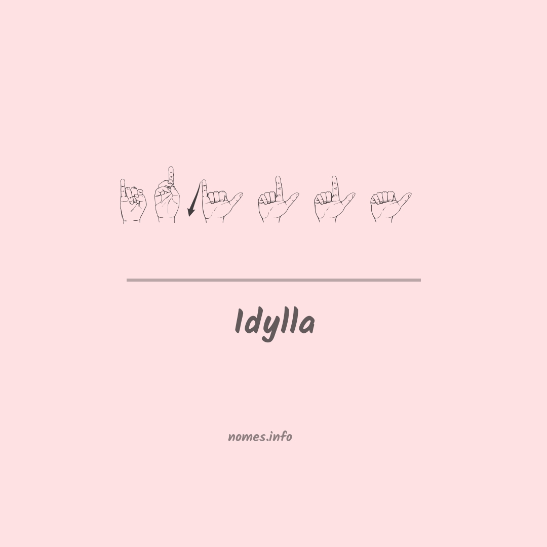 Idylla em Libras