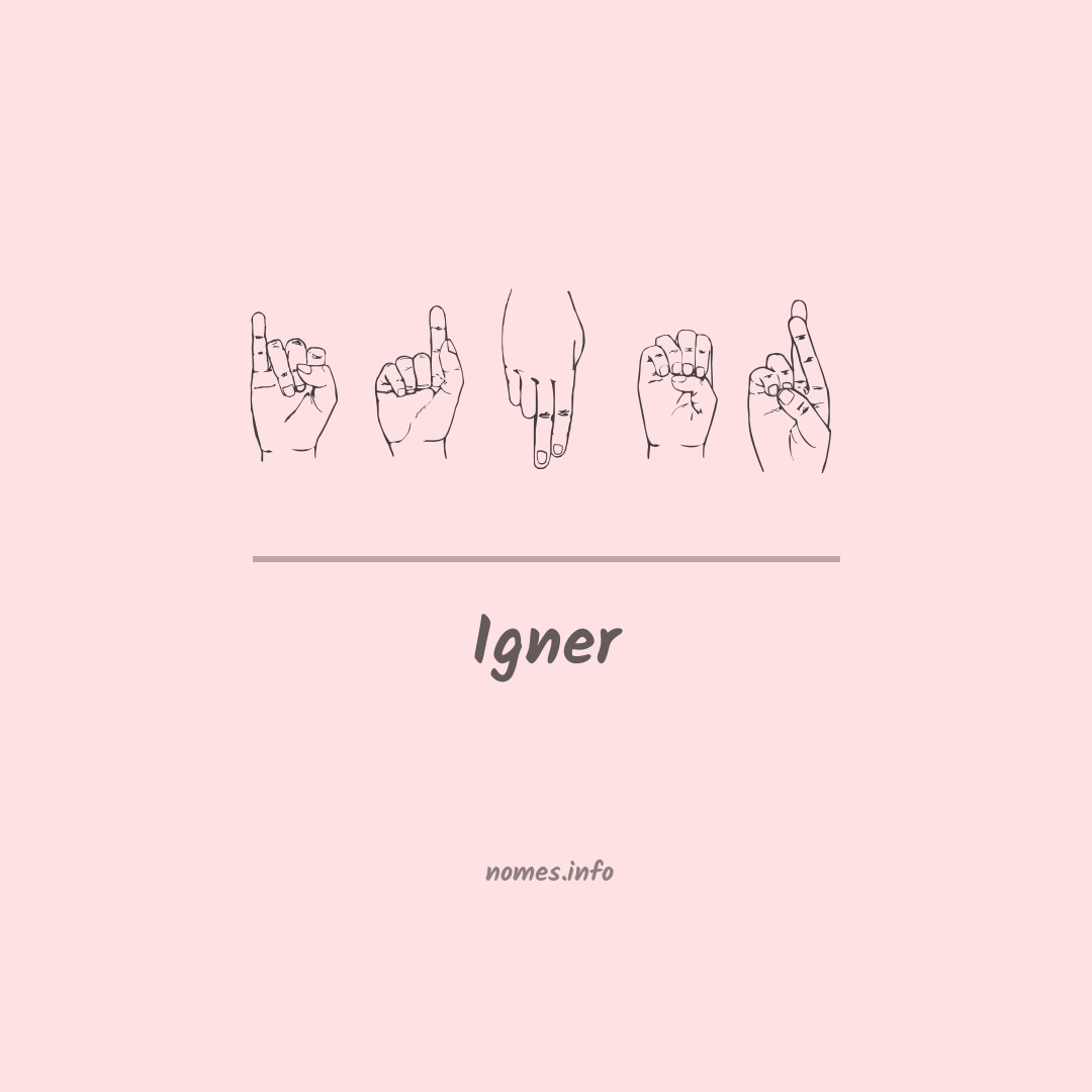 Igner em Libras