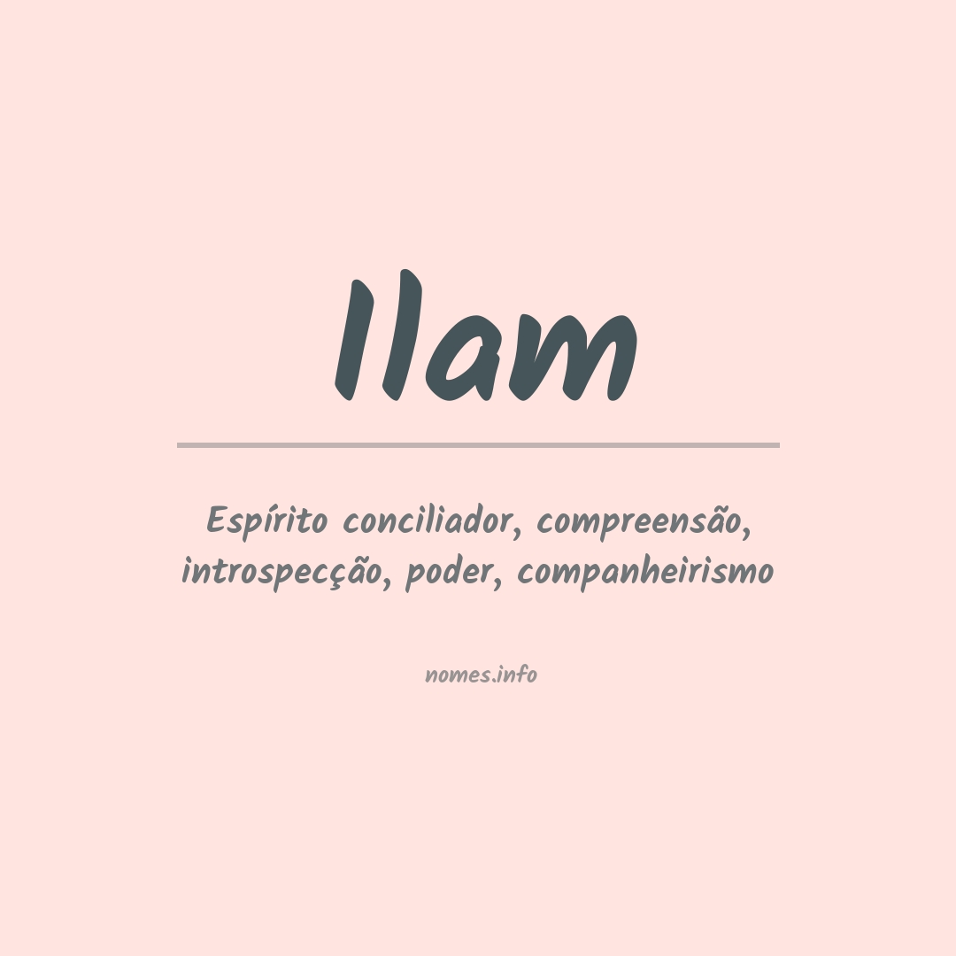 Significado do nome Ilam