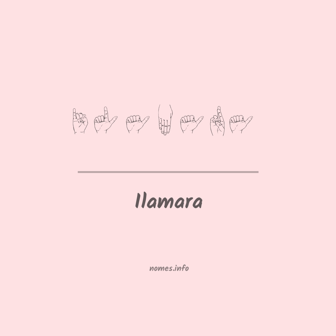 Ilamara em Libras