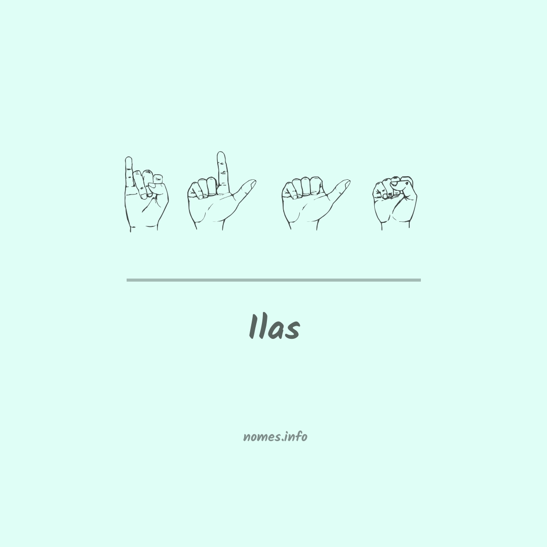 Ilas em Libras