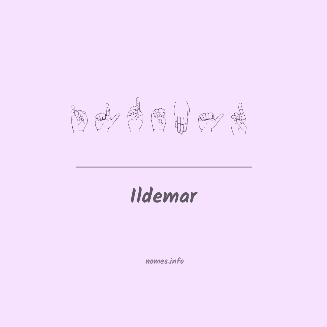 Ildemar em Libras