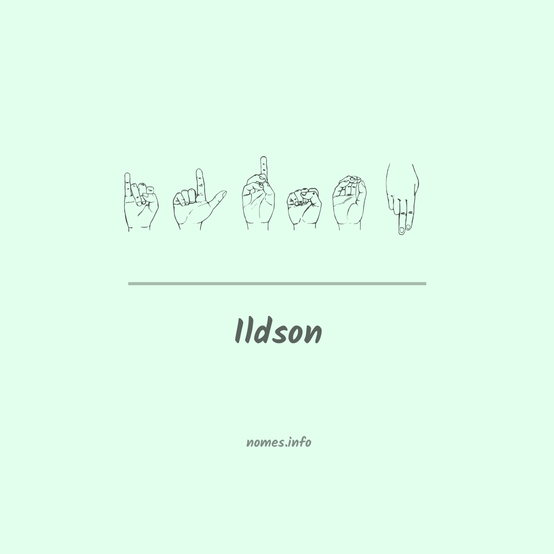 Ildson em Libras