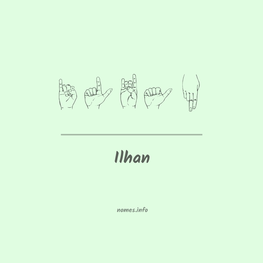 Ilhan em Libras