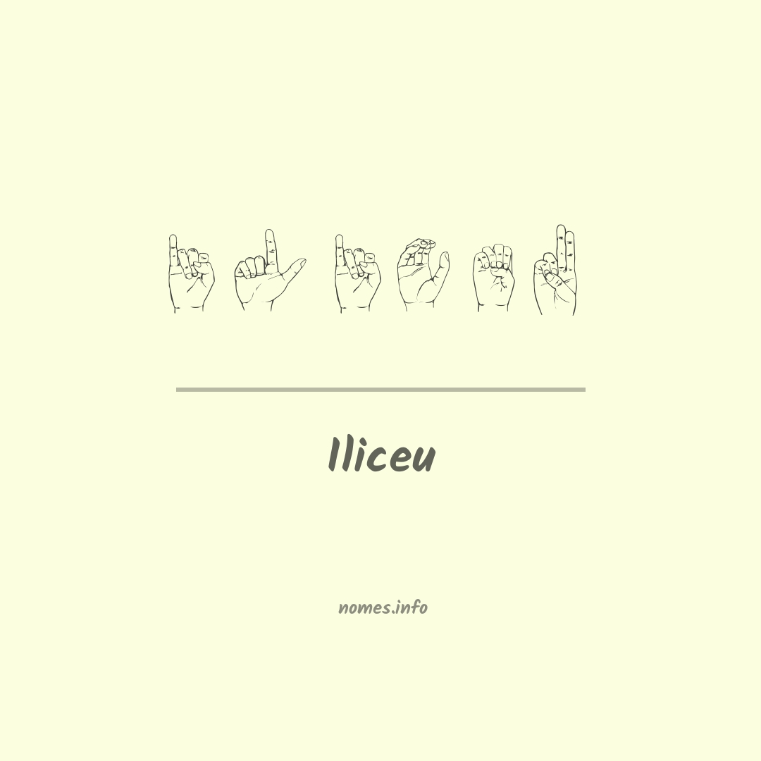 Iliceu em Libras