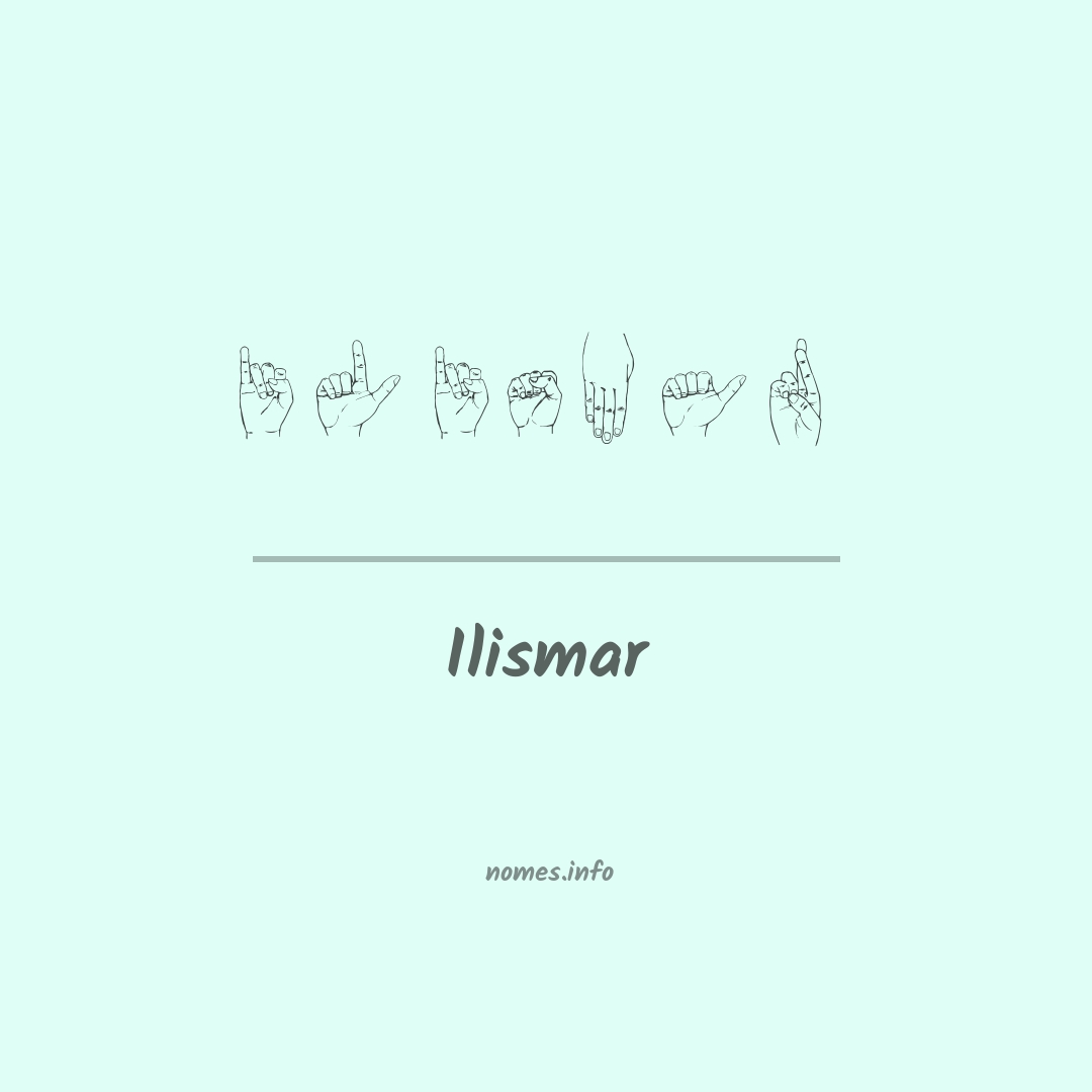 Ilismar em Libras