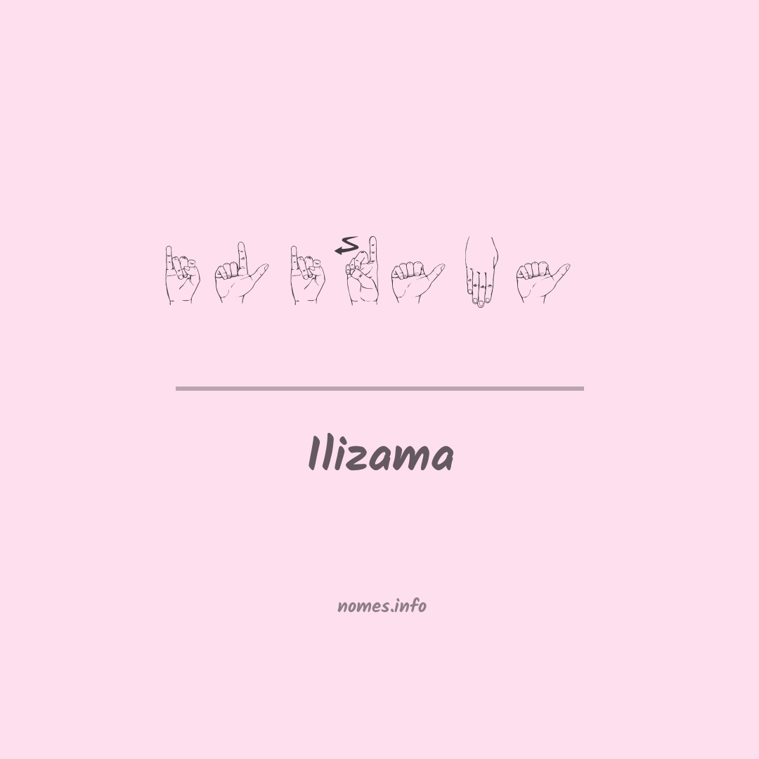 Ilizama em Libras