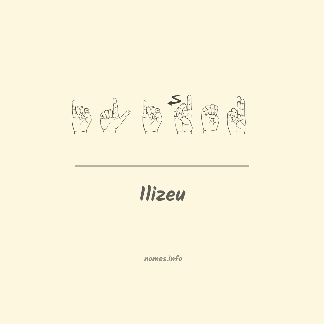 Ilizeu em Libras