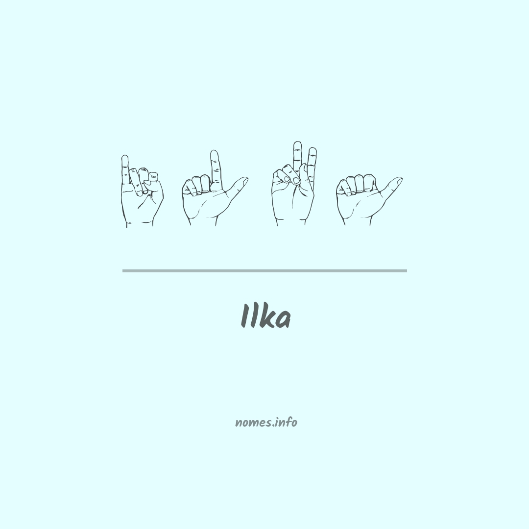 Ilka em Libras