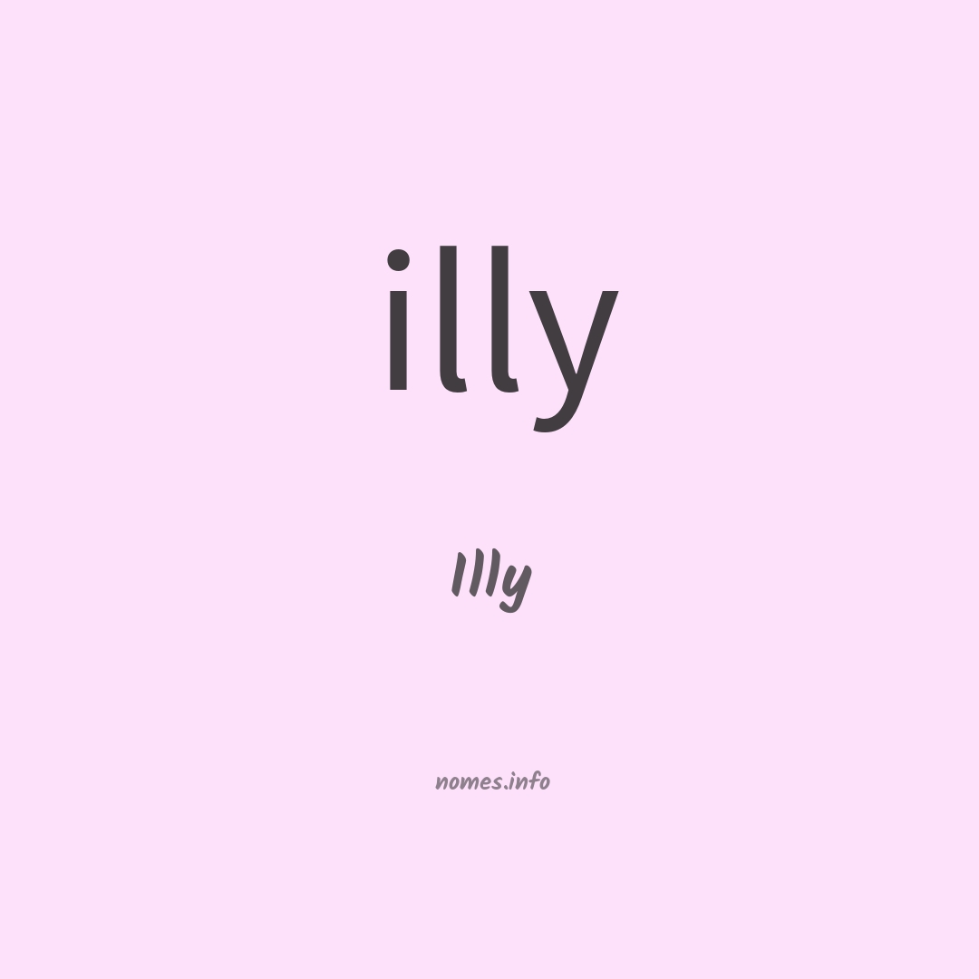 Illy em chinês