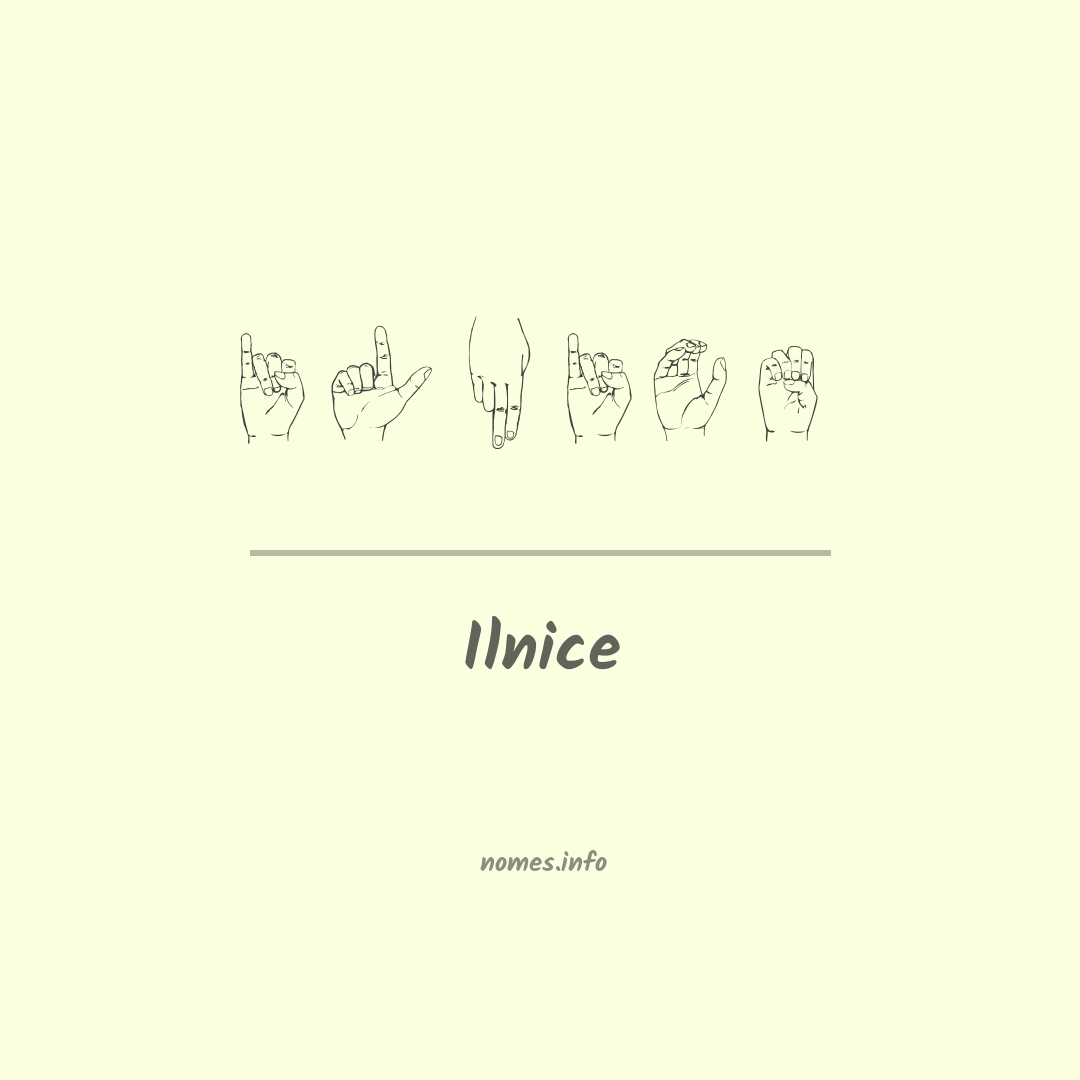 Ilnice em Libras