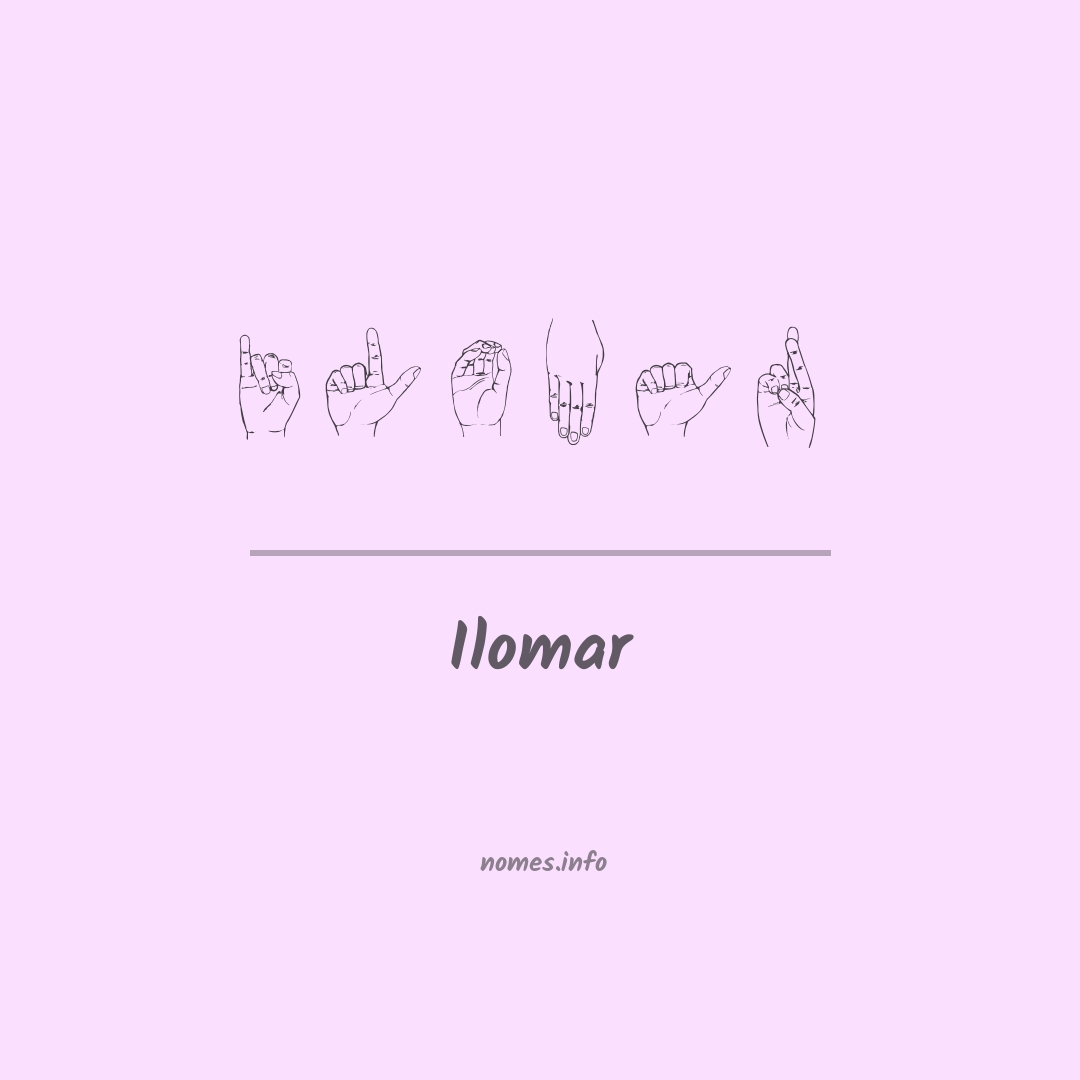 Ilomar em Libras